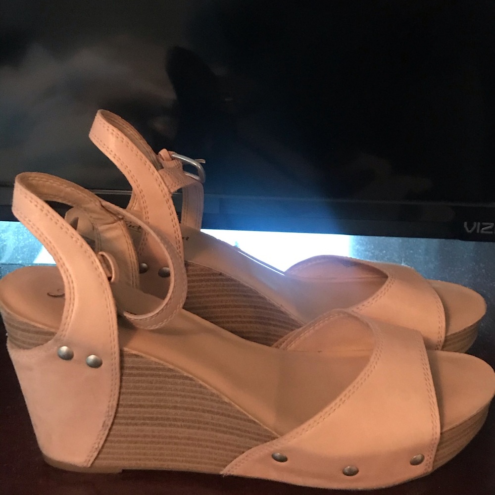 Nude Wedges by Lucky brand